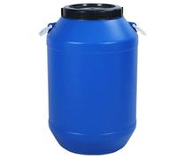 JIAOCKJIAO Tanica di Plastica con Coperchio e Maniglia, Serbatoio Acqua HDPE
