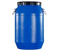 JIAOCKJIAO Tanica di Plastica con Coperchio, Serbatoio Acqua Botte a Collo Largo