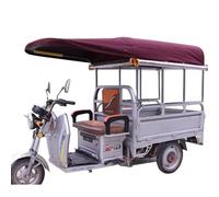 JIAOCKJIAO Telo di Copertura Resistente per Triciclo, Riflettente per Tricicli da Carico a 3 Ruote, Ideale per Il Rimessaggio All'aperto, per Tutte Le Stagioni(43x35in/110x90cm)