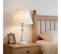 JIAODIE Lampada Da Comodino A LED Lampada Da Scrivania Regolabile 3 Colori Vintage Luce Di Lettura Anti-affaticamento Dimmerabile Con Telecomando Per Camere Da Letto Soggiorni Studi E Corridoi(bianca)