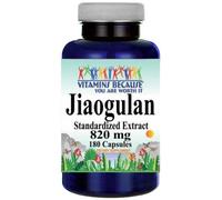 Jiaogulan 820Mg 180Caps Gynostemma Pentaphyllum/Attivatore AMPK Standardizzato