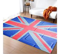 JIAOJING Retrò Bandiera Britannica Modello Tappeto Per Soggiorno Tappeti Camera Da Letto Moderna Casa Soggiorno Arredamento Tappetino 160X230 Cm