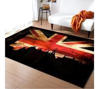 JIAOJING Retrò Bandiera Britannica Modello Tappeto Per Soggiorno Tappeti Camera Da Letto Moderna Casa Soggiorno Arredamento Tappetino 50X80Cm