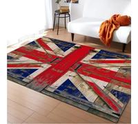 JIAOJING Retrò Bandiera Britannica Modello Tappeto Per Soggiorno Tappeti Camera Da Letto Moderna Casa Soggiorno Arredamento Tappetino 160X280Cm