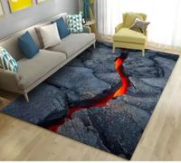 JIAOJING Tappeto Di Lava Vulcanica Soggiorno Tappetino Antiscivolo Tavolino Da Caffè Area Tappeti Per Camera Da Letto Tappeti Per Camera Da Letto 140X200Cm