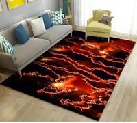 JIAOJING Tappeto Di Lava Vulcanica Soggiorno Tappetino Antiscivolo Tavolino Da Caffè Area Tappeti Per Camera Da Letto Tappeti Per Camera Da Letto 140X200Cm