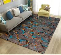 JIAOJING Tappeto Di Lava Vulcanica Soggiorno Tappetino Antiscivolo Tavolino Da Caffè Area Tappeti Per Camera Da Letto Tappeti Per Camera Da Letto 140X200Cm