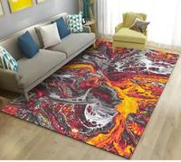 JIAOJING Tappeto Di Lava Vulcanica Soggiorno Tappetino Antiscivolo Tavolino Da Caffè Area Tappeti Per Camera Da Letto Tappeti Per Camera Da Letto 140X200Cm