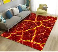 JIAOJING Tappeto Di Lava Vulcanica Soggiorno Tappetino Antiscivolo Tavolino Da Caffè Area Tappeti Per Camera Da Letto Tappeti Per Camera Da Letto 140X200Cm