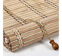JIAOLUN123 Tapparella in Bamboo Tenda a Rullo in bambù in Stile retrò Tenda a Rullo a Pacchetto Protezione Solare e Protezione dalla Vista per finestre e Porte Tendina Parasole (70 x 220 cm)