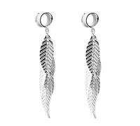 JIAPEIJIA Dilatatore per lobi e dilatatori a forma di foglia, 6 - 25 mm, dilatatore per lobo, dilatatore per il corpo, Acciaio inossidabile