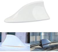JiAQen Auto Antenna Pinna Squalo per Mercedes Ben z Classe B,Impermeabile Autoadesiva Pinna di Squalo Accessori Decorativi,F/White