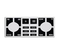 JiAQen per Audi A4 B6 B7 2000-2008 Adesivi per Pulsanti Condizionatore Auto,Auto Aria Condizionata Pulsante di Controllo Riparazione Adesivo Accessori,B