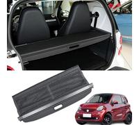 JIAQINF Copertura Bagagliaio Retrattile Auto, per Smart Fortwo 2016 2017 2018 2019 Tronco Cappelliera Coperchi Tenda del Bagagliaio dell'auto.