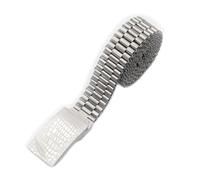 JIARY Cintura Uomo, Cinture Metallo da Uomo,Cintura in Acciaio Inossidabile con Fibbia Automatica,Cintura Casual per Pantaloni,Jeans,Accessori per Rapper Costumi Hip Hop,Argento,130CM/51.2''