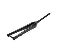JIASHUNHE Forcella MTB Forcella Anteriore for Bici da Corsa con Perno Passante E Freno A Disco 700C, in Carbonio Pieno Lucido/Opaco, Cavo Interno Nascosto, Parti for Bicicletta(Gloss Tapered)