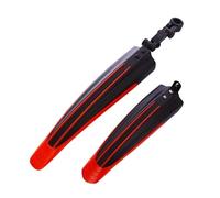 JIASHUNHE Parafango MTB 1 Paio di parafanghi for Bici da Montagna MTB, Anteriori e Posteriori, for, Attrezzi for Ciclismo, for Bicicletta, for, Accessori for, Parti for(Red)