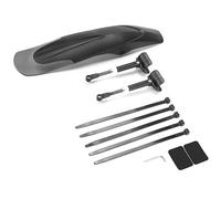 JIASHUNHE Parafango MTB Parafango allargato MTB da 29 Pollici, Set parafango Anteriore Posteriore Regolabile Universale for Installazione su Mountain Bike(Front Fender)