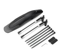 JIASHUNHE Parafango MTB Parafango for Mountain Bike Parafanghi for Bicicletta a sgancio rapido 26-29 Pollici Pneumatico Anteriore Posteriore Ruota MTB for Bici for(1PC Front)