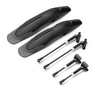 JIASHUNHE Parafango MTB Parafango for Mountain Bike Parafanghi for Bicicletta a sgancio rapido 26-29 Pollici Pneumatico Anteriore Posteriore Ruota MTB for Bici for(1PC Set)