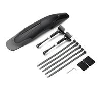 JIASHUNHE Parafango MTB Parafango for Mountain Bike Parafanghi for Bicicletta a sgancio rapido 26-29 Pollici Pneumatico Anteriore Posteriore Ruota MTB for Bici for(1PC Rear)