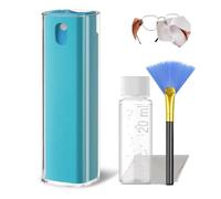 JiaTeums Jiateums Electronics, spray per la pulizia dello schermo del computer portatile, spray per la pulizia di monitor, tablet, TV, schermo OLED Tesla, occhiali da sole con ricarica, spazzola e
