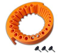 Jiavlyx Drill Sharpener Set, Efficient Sharpener Tools, Handheld Drill Bit Sharpener, Old Drill Bit Grinder, Multipurpose Bit Sharpening Machine,Affilatrice per Punte da trapano per tutte le punte