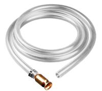 Jiavlyx Pompa A Sifone, 118"/300cm Pompa Trasferimento Liquido Acqua, Pompa Travaso Benzina, Tubo Travaso Carburante, Tubo Travaso Benzina, Per Gas, Benzina, Diesel, Carburante, Acqua