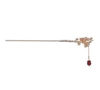Jiawinng Bastoncini Per Capelli Cinesi, Camelia Fiore Hair Pin Vintage Nappa Capelli Bacchette Donne Cheongsam Accessori Copricapo Per Accessori Di Gioielli Da Sposa,Blu