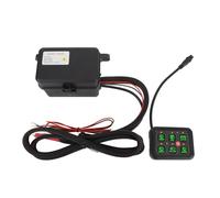 Jiawu 6 Switch in Alluminio Dimmerabile per Banchi per Stivali Automatici UTV ATV, Facile Installazione per Tutti i Veicoli (luce verde)