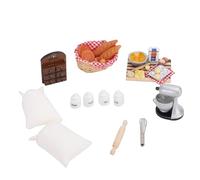 Jiawu Accessori per la Cucina della Casa delle Bambole, Texture Realistiche Ridotte Alla Perfezione Mobili per Casa delle Bambole in Scala 1:12, Accessori per delle in Miniatura con Robot da Cucina