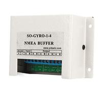 Jiawu Adattatore Convertitore, Convertitore Modulare Porta Seriale Marina 24V, Splitter di Integrato per Tampone NMEA, APPRESSACCHIATURA DEI Circuiti Con 1 Ingred, 4 Uscite