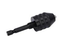 Jiawu Adattatore per Mandrino a 3 Griffe Senza Chiave con Campo di Serraggio da 0,3-6,5 Mm per Cacciavite a Batteria Conversione Rapida per Officina