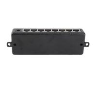 Jiawu Adattatore PoE Passivo a 8 Interfacce Modulo Iniettore Power Over Ethernet DC12V-48V per Telecamere IP IEEE802.3af/at, Alimentatore PoE Non Standard 10/100 Mbps