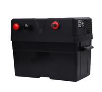 Jiawu Adatto a una Scatola di Batteria Portatile Portatile Intelligente Efficiente Guscio di Protezione Pioggia per la Gestione del Pannello Solare del Motore di Pesca a Traina per L'avventura