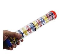 Jiawu Agitatore con Bastoncini di Pioggia per Educazione Musicale per Bambini, Giocattolo Rainmaker per Bambini Piccoli Coltiva il Rilevamento del Ritmo, Tubo con Sonaglio con Effetto Sonoro
