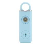Jiawu Allarme di Sicurezza Personale Portachiavi Ad Alto Volume da 130 DB con Luce Stroboscopica per Donna Protezione di Emergenza Impermeabile 1 unità (BLUE)