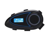 Jiawu Altoparlante per Auricolare Bluetooth per Moto con Batteria Lunga e Design Impermeabile per la Guida in Qualsiasi Condizione Atmosferica