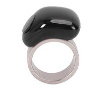 Jiawu Anello Tasbih Digitale, Anello Contatore Tasbih Intelligente Impermeabile Bluetooth 5.1 IP67, Promemoria Preghiere Digitali con Contatore Sensibile Al Tocco e Display OLED da 0,49 per la (18 e