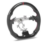 Jiawu Aspetto in Fibra di Carbonio Idro -immetto a Sport Piatto della Sostituzione del Volante del Volante per G35 G37, Elegante Guida Comoda