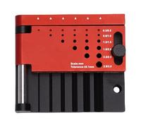 Jiawu Asta Rotonda nel Mezzo del Trapano Regolabile, il Posizionamento del Foro Nell'edificio in Legno, Materiale in Lega di Alluminio