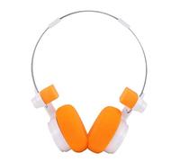 Jiawu Auricolari Bluetooth Wireless con Bassi Profondi e Design Leggero, Cuffie Auricolari per il Comfort Quotidiano, Ideali per gli Spostamenti e il Relax, Durata della Batteria di 20 Ore (ORANGE)