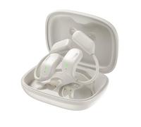 Jiawu Auricolari con Traduzione AI, Cuffie per Oltre 130 Lingue in Tempo Reale, Batteria a Lunga Durata, Chiamate Chiare, Auricolari Wireless con Display Touch per Affari, Viaggi e (Bianco Latteo)