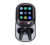 Jiawu Auricolari di Traduzione AI Supporto Multi -operazione Auricolari in Tempo Reale della Tecnologia Estesa per le attività di Viaggio da Traduzione Faccia a Faccia [traduttore wireless] (BLACK)