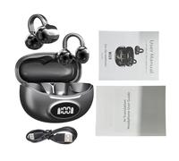 Jiawu Auricolari Wireless, Cuffie con Cancellazione del Rumore Dotate di Display di Alimentazione a LED, Doppio Microfono e connettività BT 5.4, Auricolari Intrauricolari con Controllo Touch e (#1)