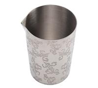 Jiawu Bicchiere da Miscelazione per Cocktail, Bicchiere da Miscelazione per Barman Inciso con Conservazione del Calore in Acciaio Inossidabile 304, da in Acciaio Inossidabile con Superficie Incisa,
