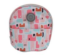 Jiawu Borsa per Bottiglia Isolata di Dimensioni Compatte, Mini Borsa Termica per Bottiglia di Latte per L'uso Quotidiano, Design con Cinturino Esterno per un Comodo Trasporto (PINK)