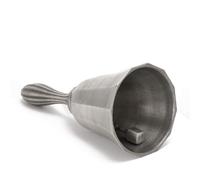 Jiawu Campanello da Bar retrò, Campanello di Promemoria per il Servizio di Classe in Sala da Pranzo, di Segnale Resistente in Lega di Zinco, Suono Forte e Chiaro (argento antico di stagno)