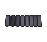 Jiawu Caricatore a Pannello Solare Pieghevole Efficiente da 32 W per Dispositivi Elettronici Pannello Solare Portatile Monocristallino da Campeggio Esterno