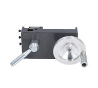 Jiawu Carrello per Mini Tornio, Carrello per Tornio con Corpo in Pressofusione di Alluminio con Passo Metrico da 2,5 Mm con Volantino, per Macchina Utensile con Manovelle Rotanti per MX 210 WM 210